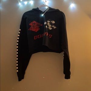 Cropped Corvette hoodie